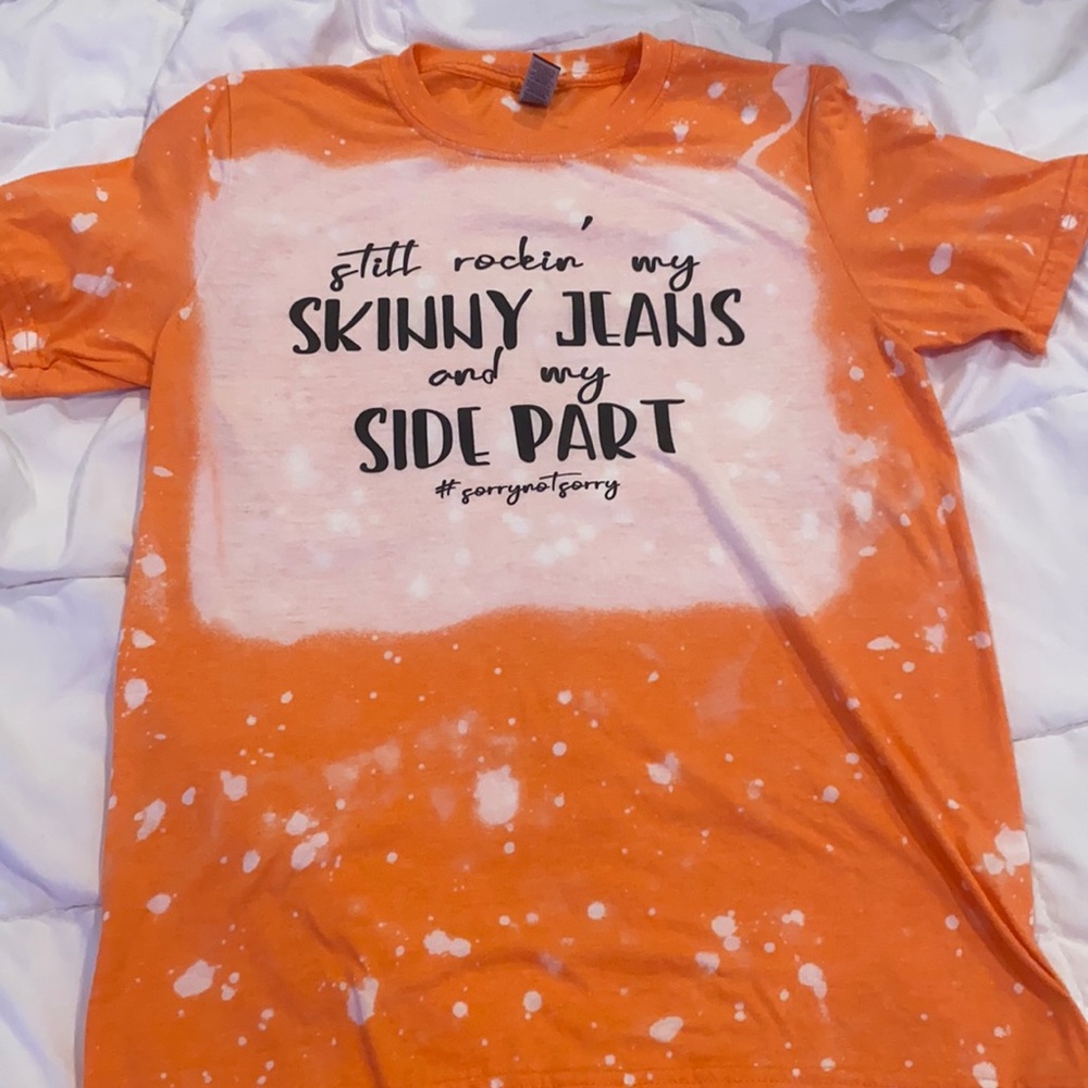 Bleached shirt